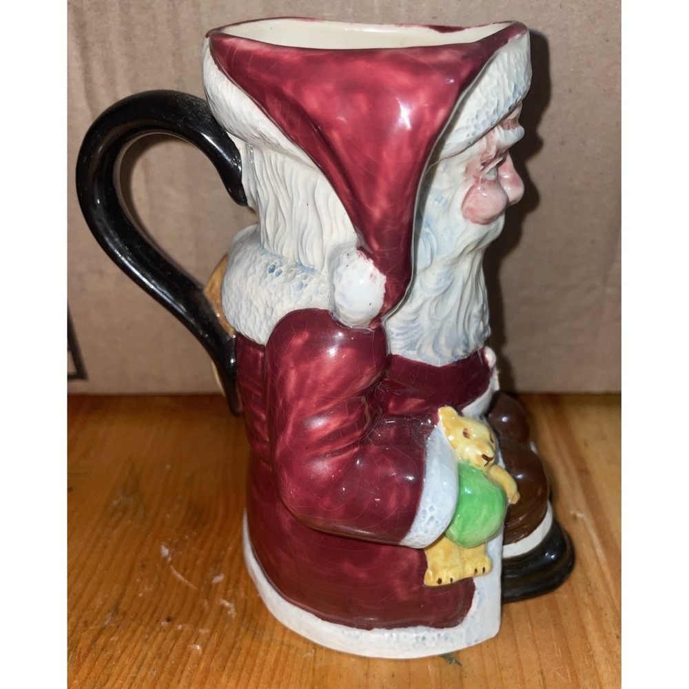 Crown Devon Vintage Santa Claus Mug Made In England A288 - Picture 4 of 8